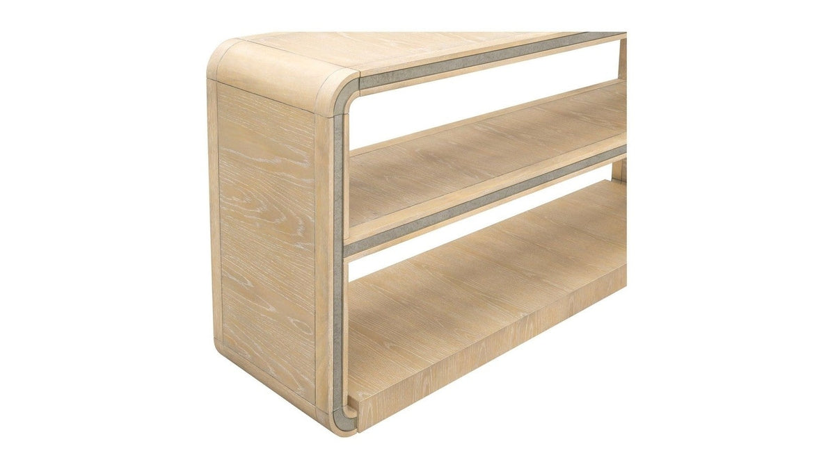 Damone - Console Table - Cerused White Oak