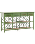Trellis - Bamboo Sideboard - Green