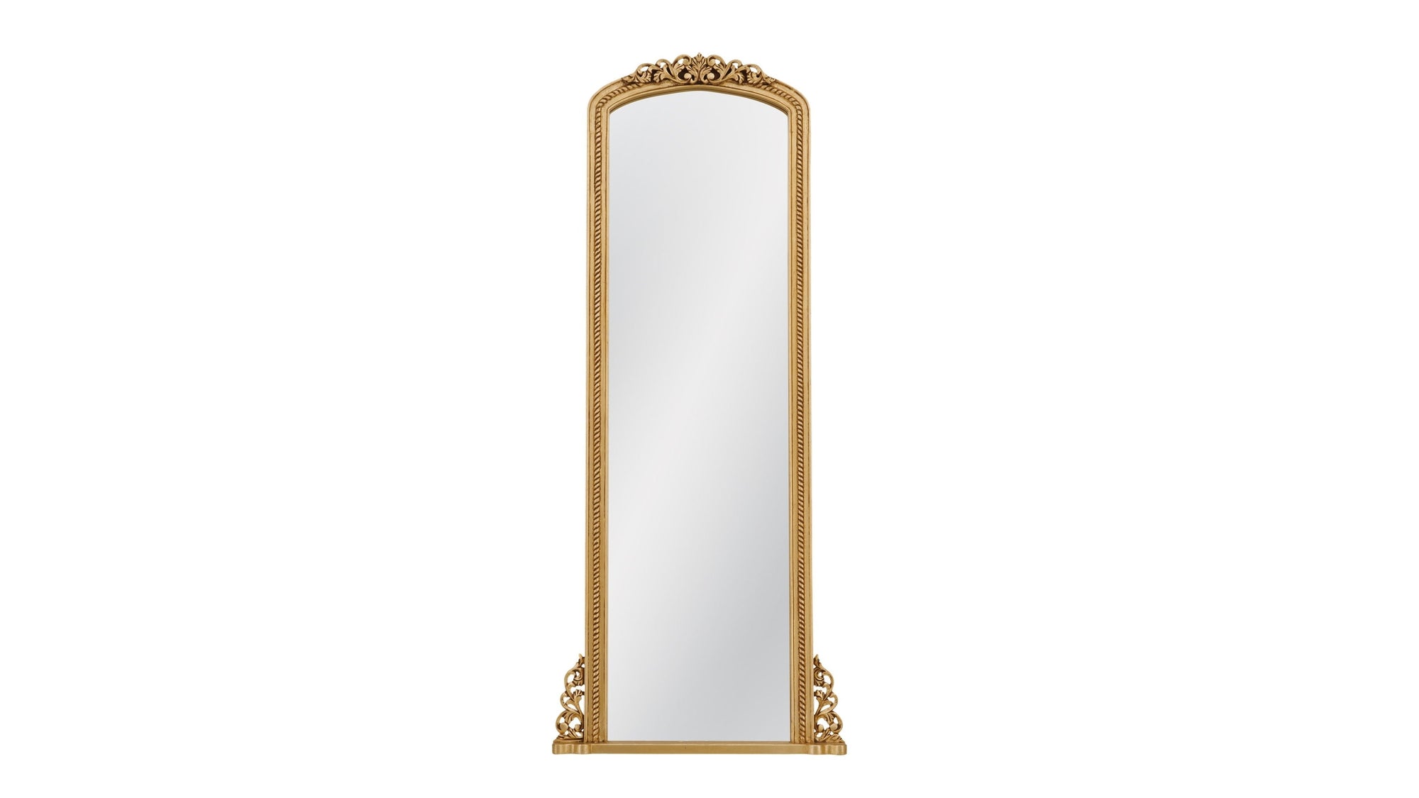 Cena - Floor Mirror - Antique Gold