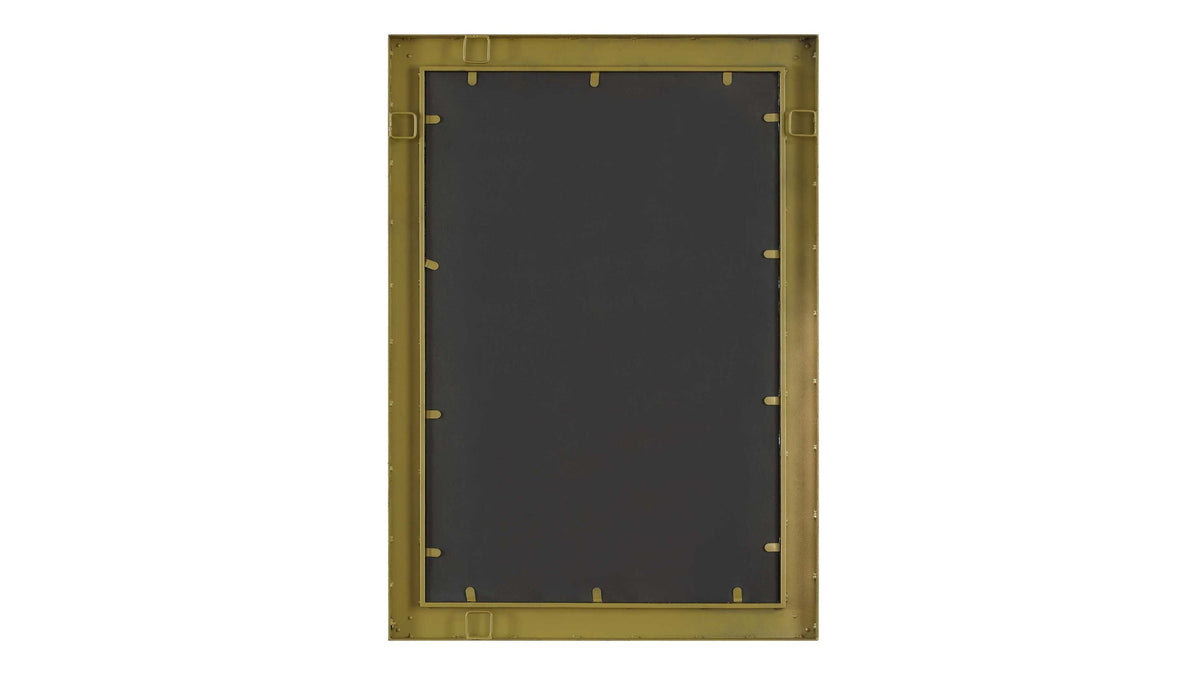 Coralie - Tile Mirror - Blue / Gold / Green