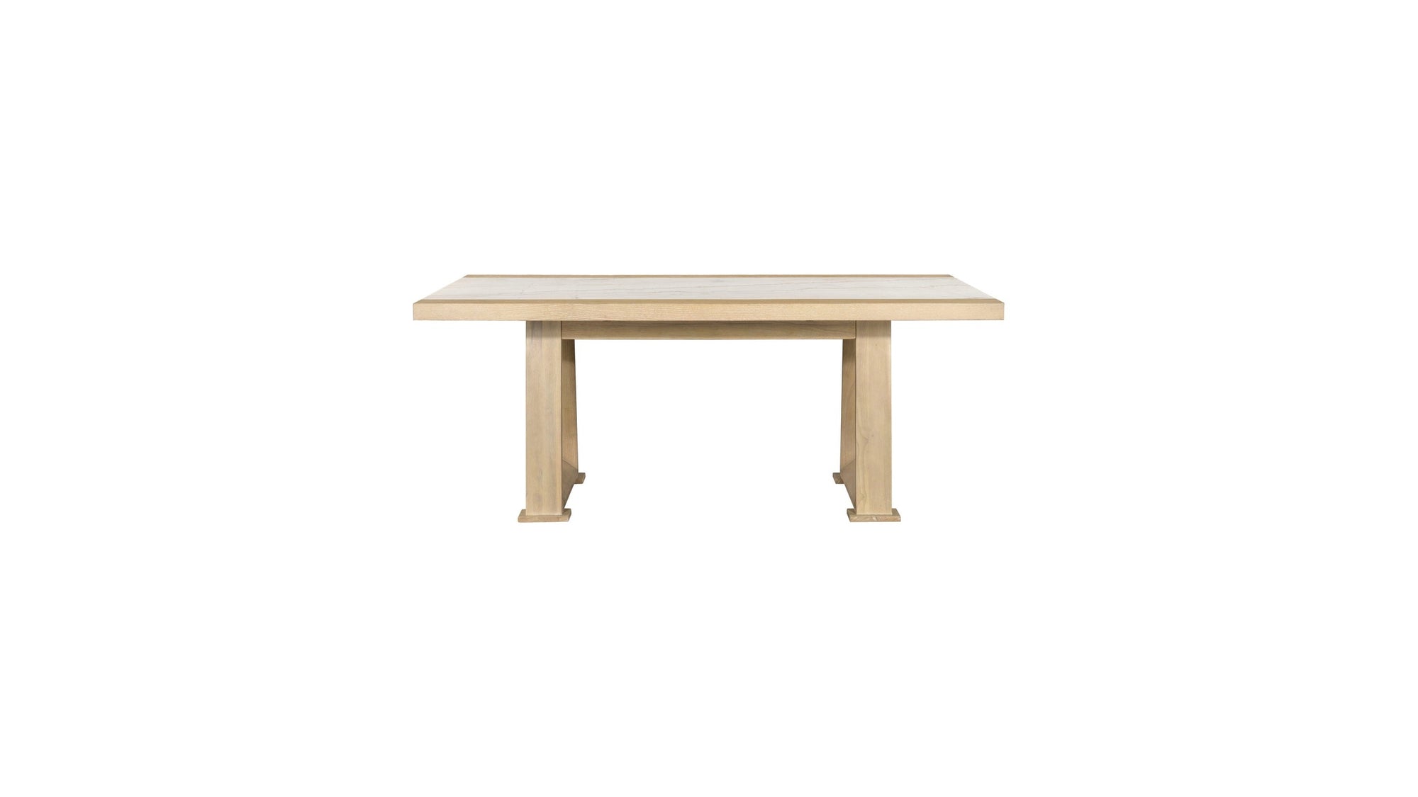 Trifecta - Dining Table - Driftwood Cerused Oak