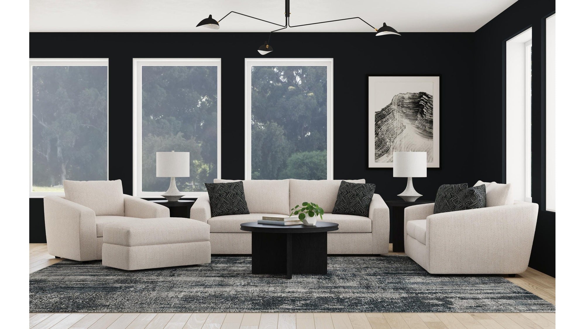 Knox - Fabric Loveseat