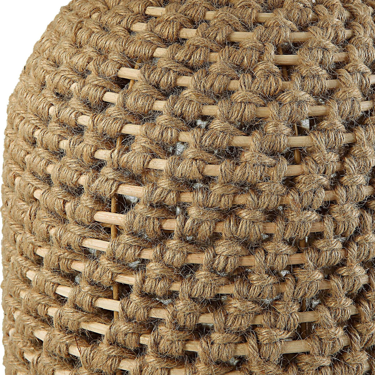 Kendari - Rope &amp; Rattan Table Lamp