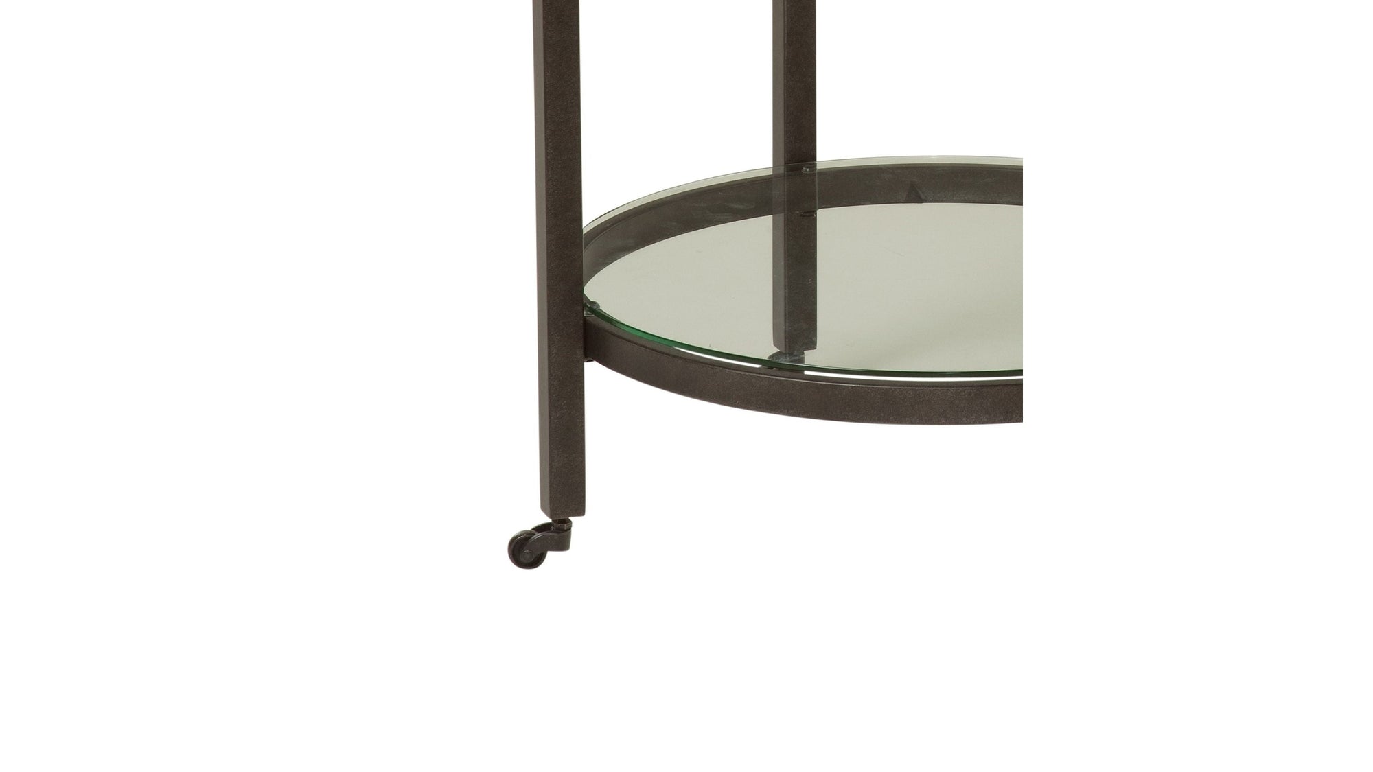 Whitman - Round End Table - White