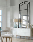 Camber - Oversized Arch Mirror - Black