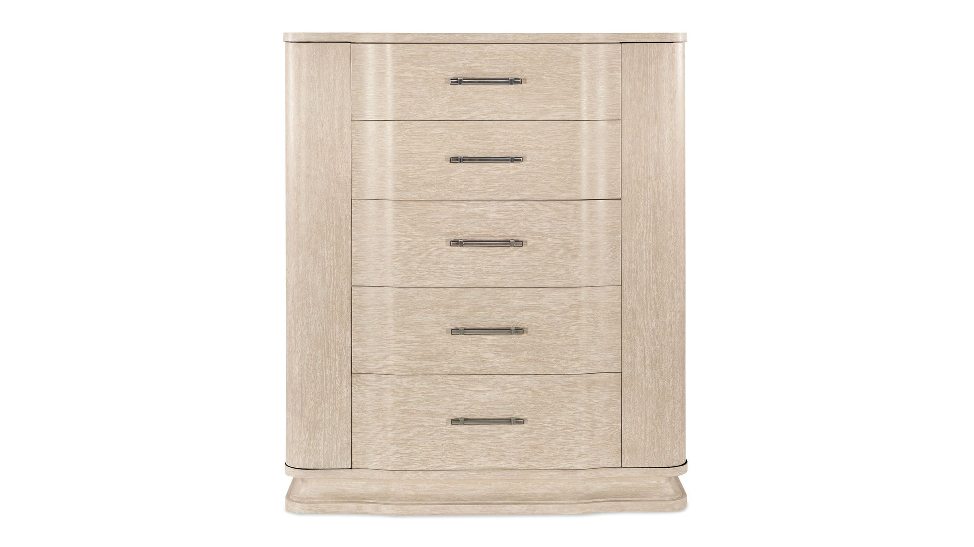 Nouveau Chic - Five Drawer Chest - Light Brown