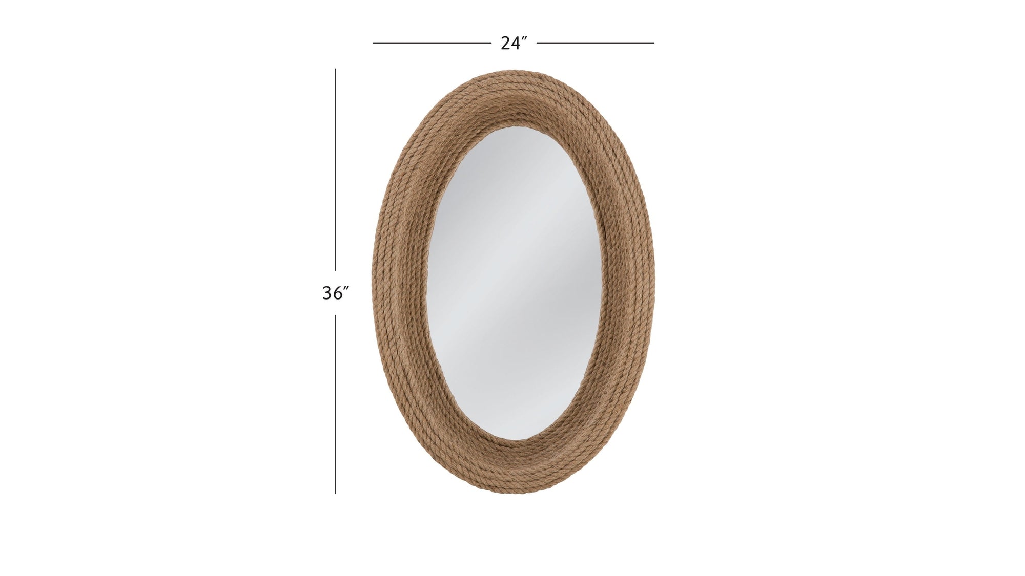 Regatta - Wall Mirror - Light Brown