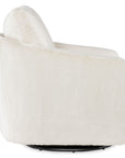 CC - Bonnie Swivel Chair With Power Footrest - White
