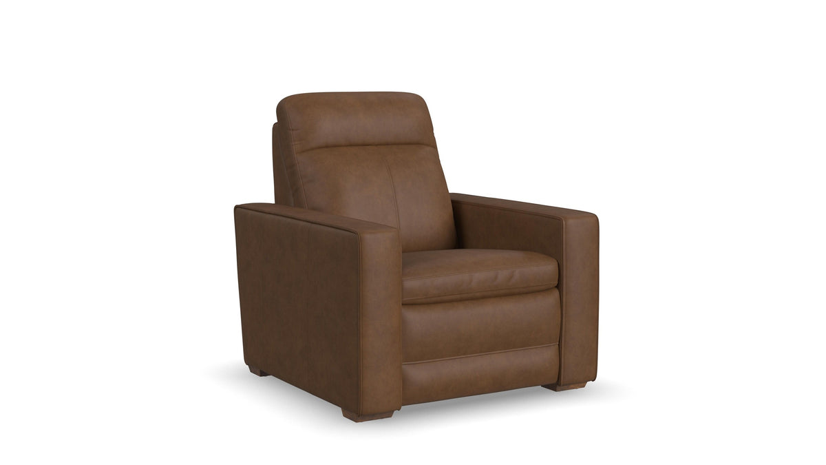 Dutch - Power Recliner With Power Headrest &amp; Lumbar
