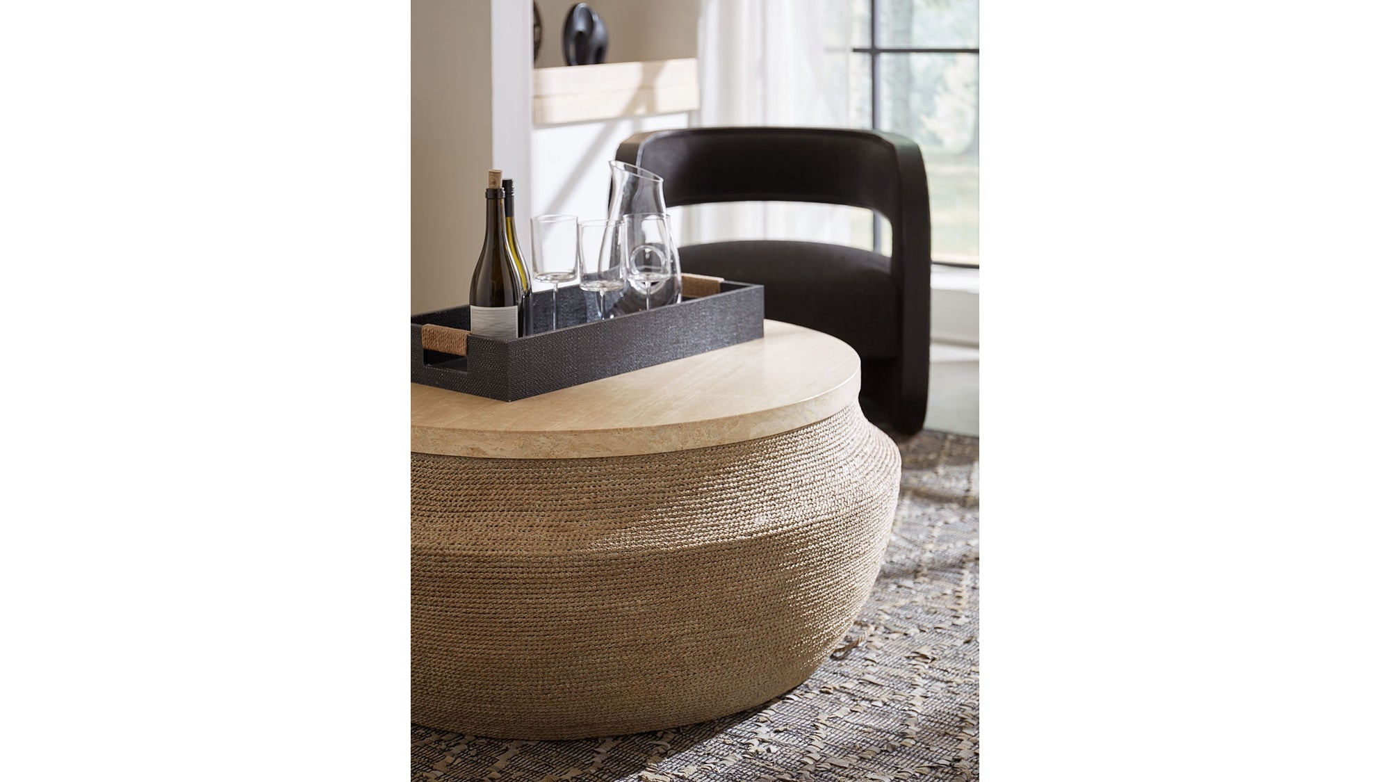 CC - Burke Accent Chair - Black