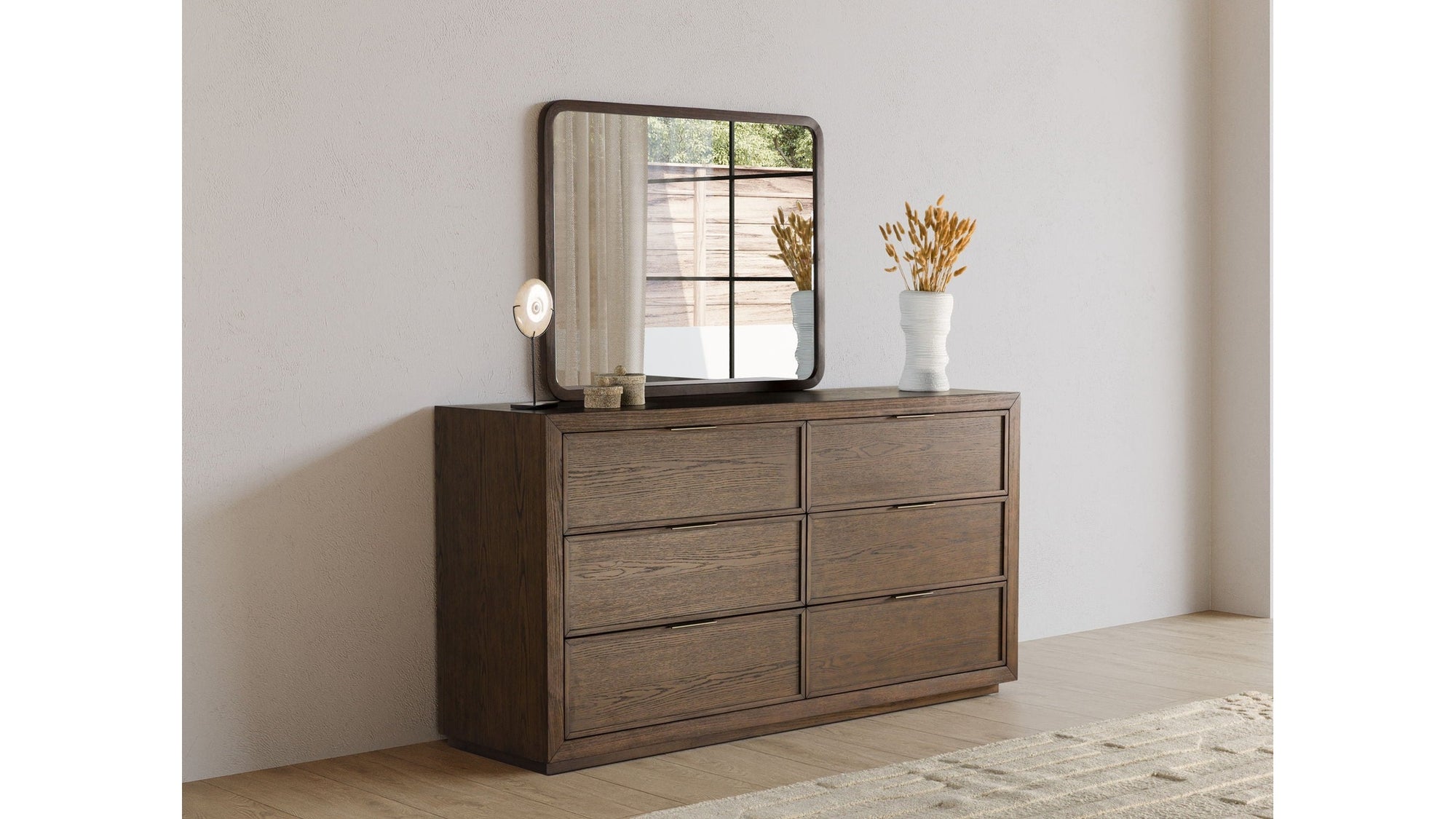 Athens - Mirror - Dark Brown