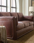 SS - Woodstock 3-Seat Sofa - Brown