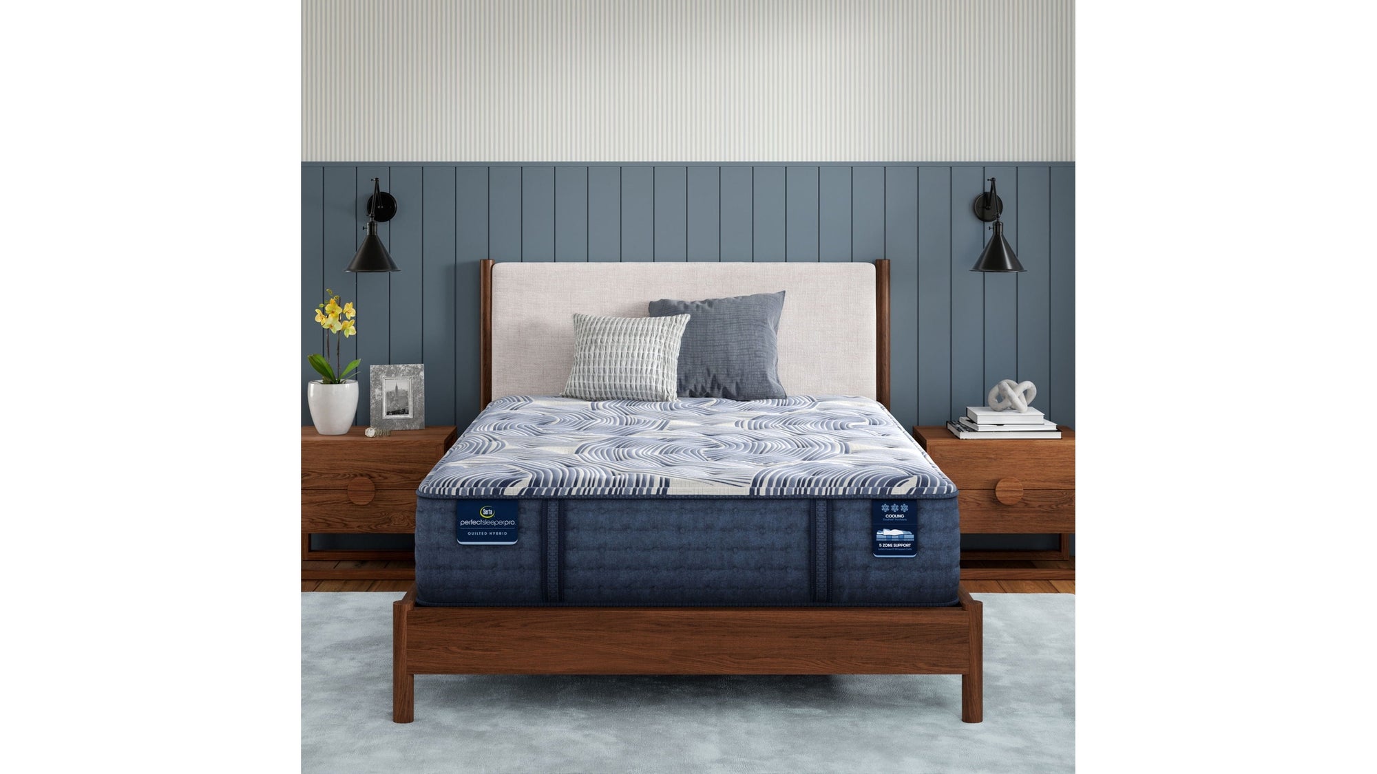 Perfect Sleeper Pro - 14" Dublin Latex Hybrid Medium Mattress