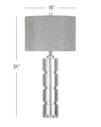 Bethany - Table Lamp - Silver