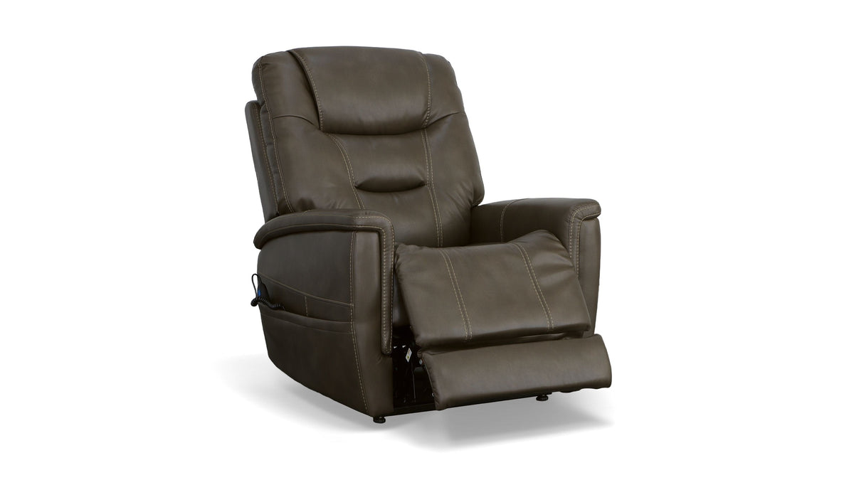 Shaw - Power Lift Recliner With Power Headrest &amp; Lumbar