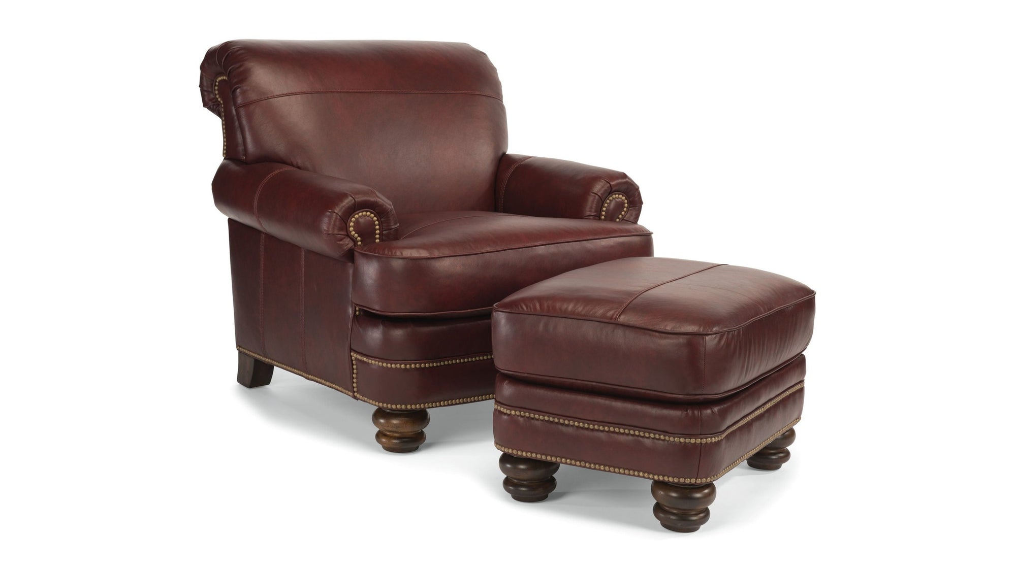 Bay Bridge - Ottoman - Nailhead Trim