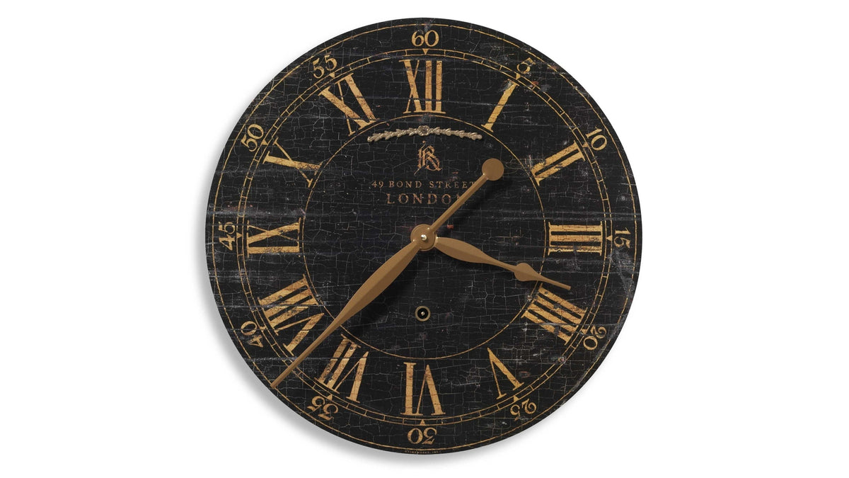 Bond Street - Wall Clock