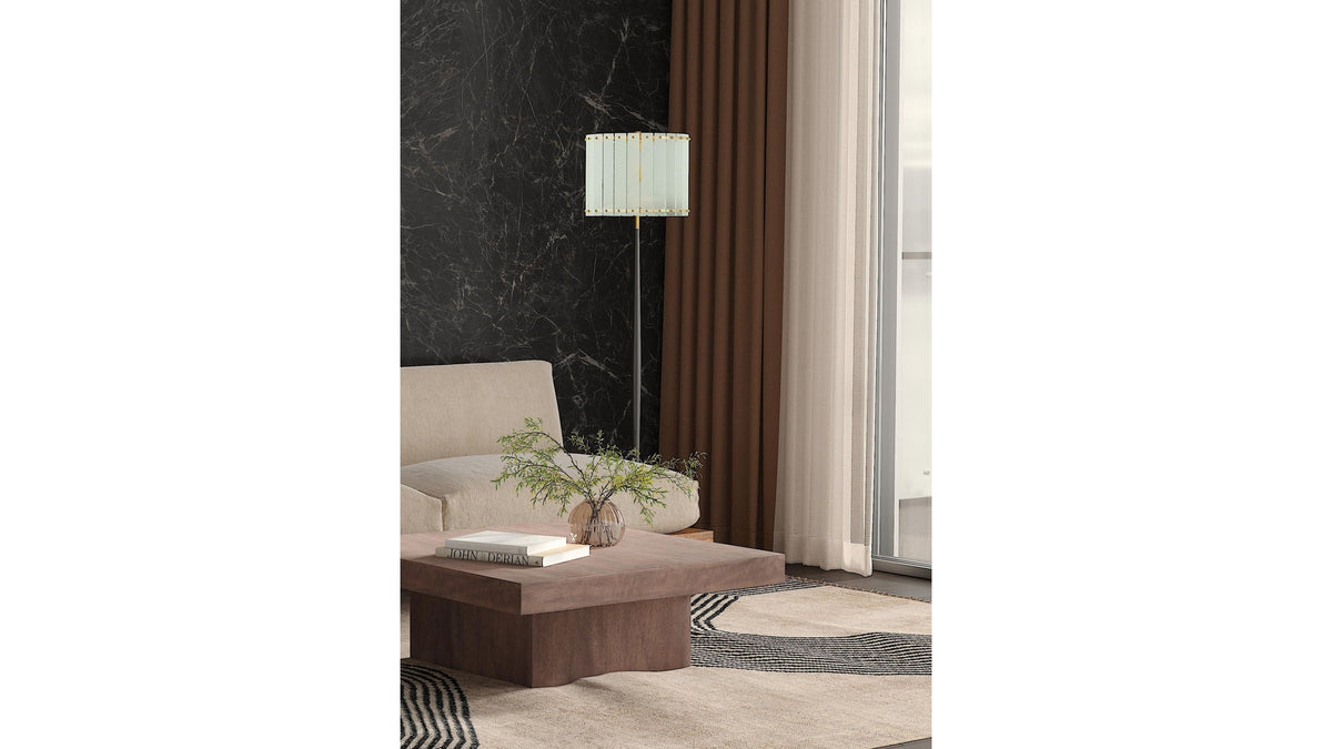 Luca - Floor Lamp - Black / Gold