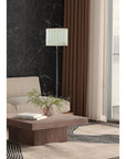 Luca - Floor Lamp - Black / Gold
