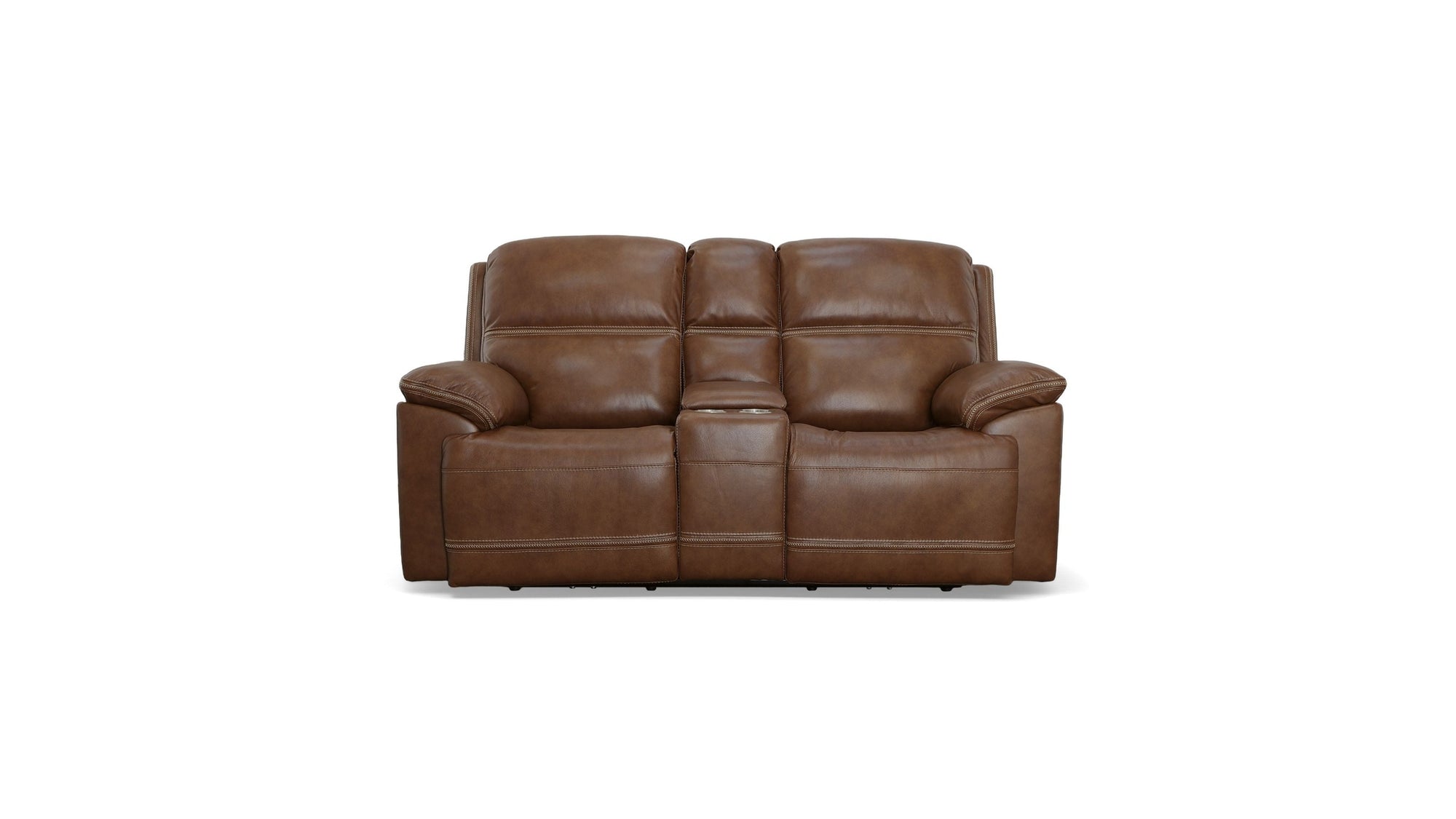 Jackson - Power Reclining Loveseat With Console & Power Headrests