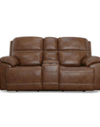 Jackson - Power Reclining Loveseat With Console & Power Headrests
