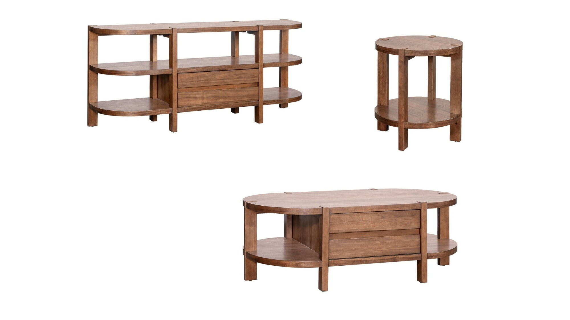 Winston - Cocktail Table - Warm Walnut