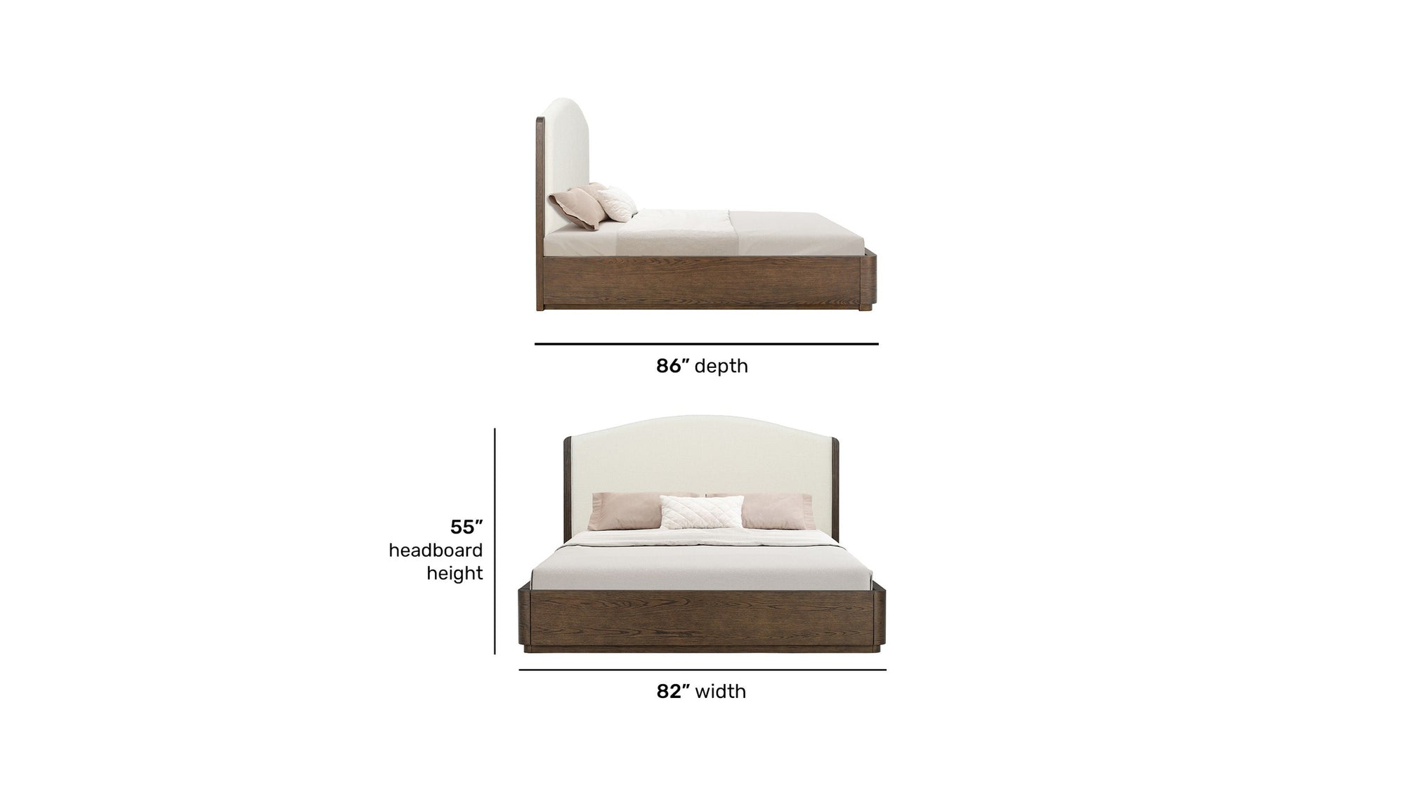 Athens - Upholstered Bed