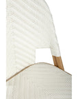Jade - Side Chair Set of 2 - White / Light Brown