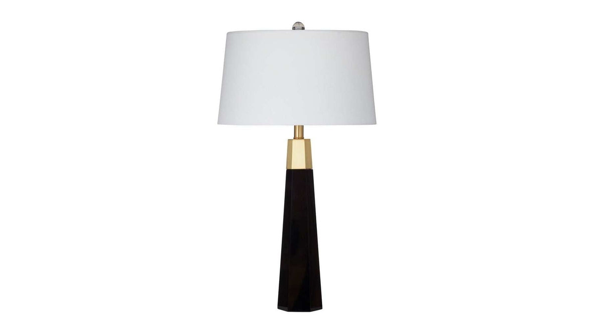 Jassy - Table Lamp - Black / Brass