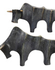 Regal Bull - Sculptures (Set of 2) - Bronze