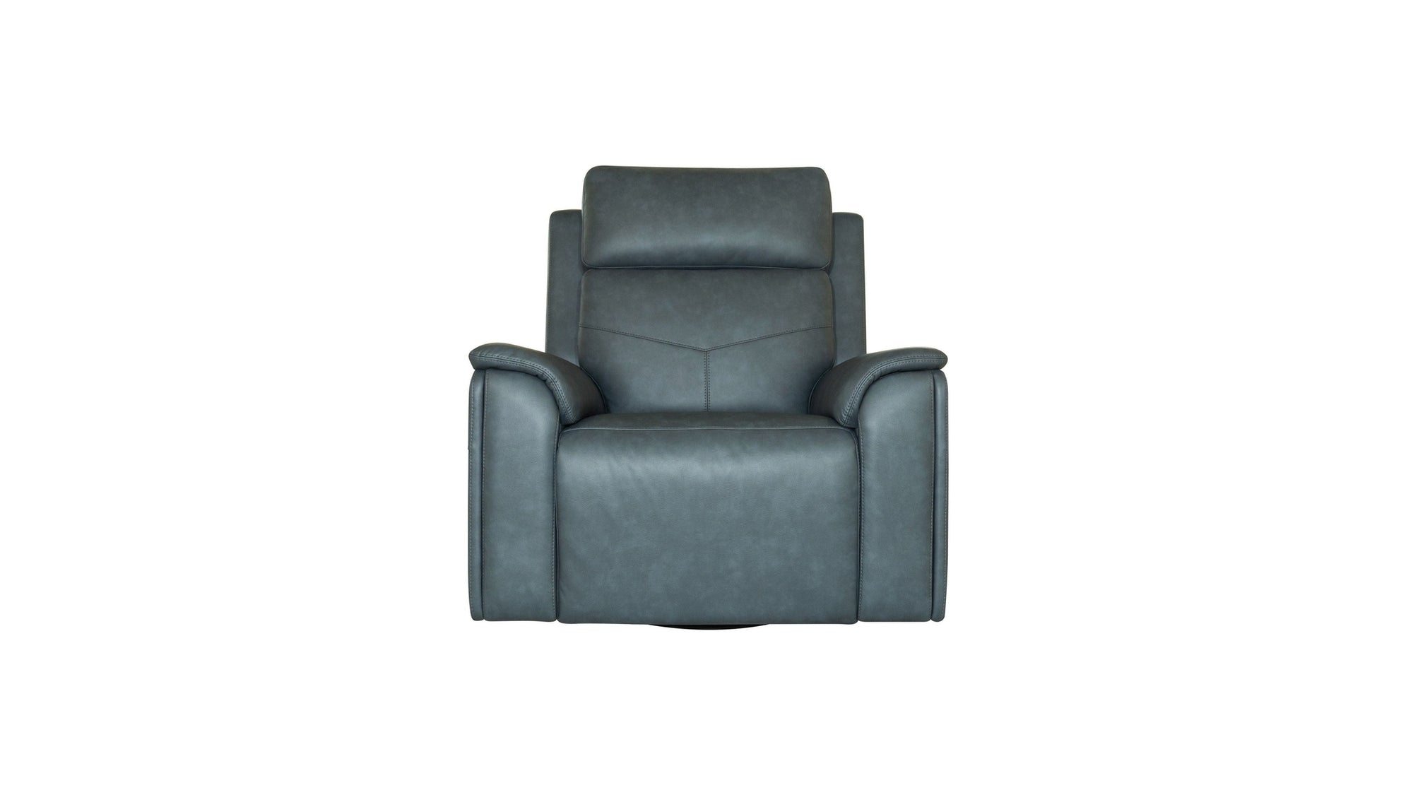 Vernon - Power Swivel Gliding Recliner With Power Headrest, Lumbar, Heat & Massage