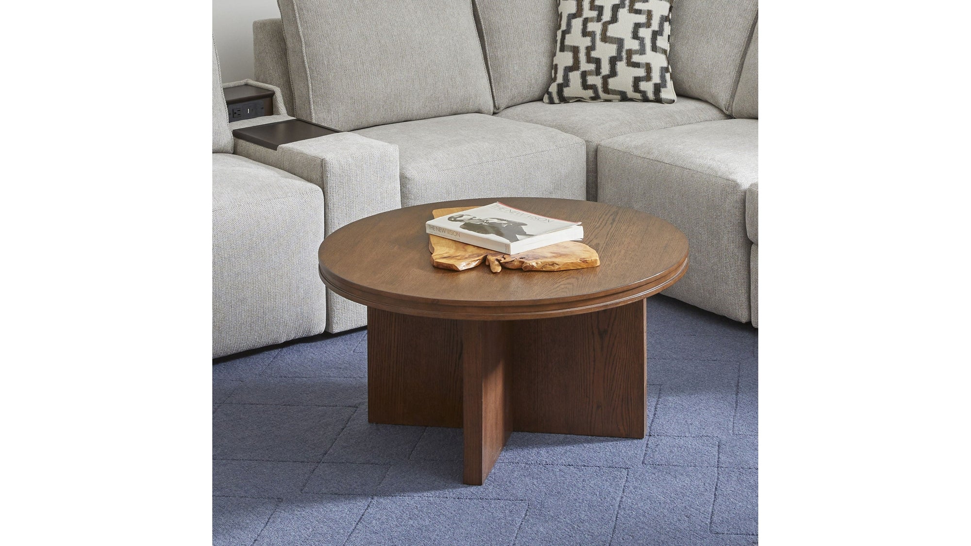 Waterfall - Round Coffee Table