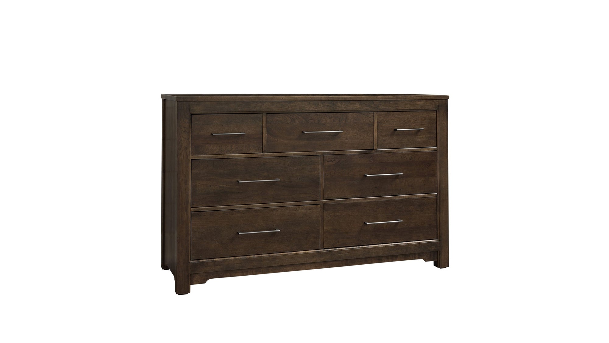 Crafted Cherry - 7 Drawers Dresser