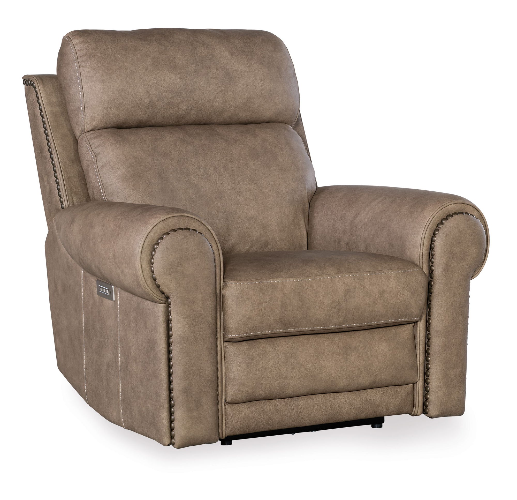 MS - Duncan Power Recliner With Power Headrest &amp; Lumbar