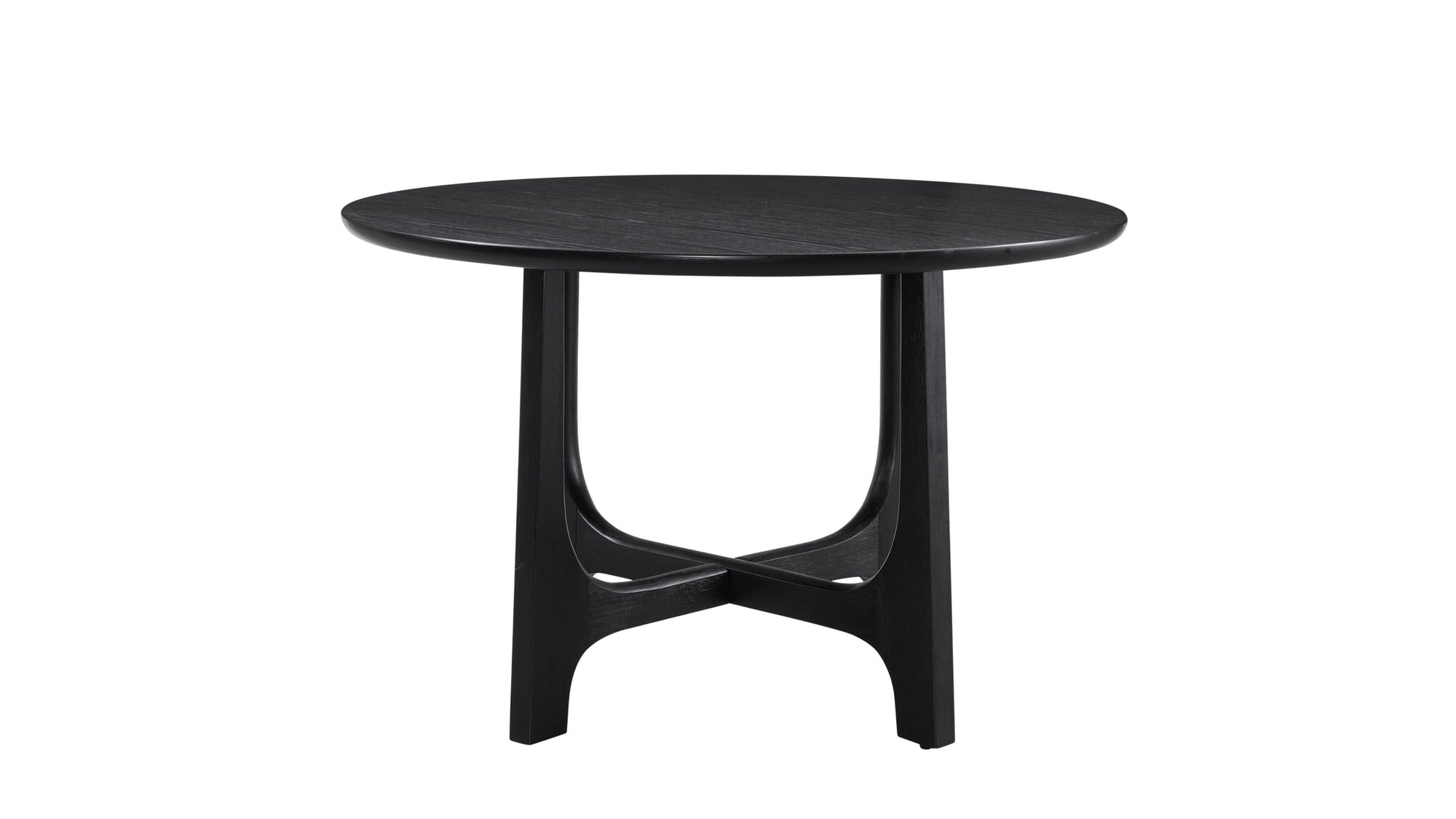 Dunnigan - Round Dining Table - Black