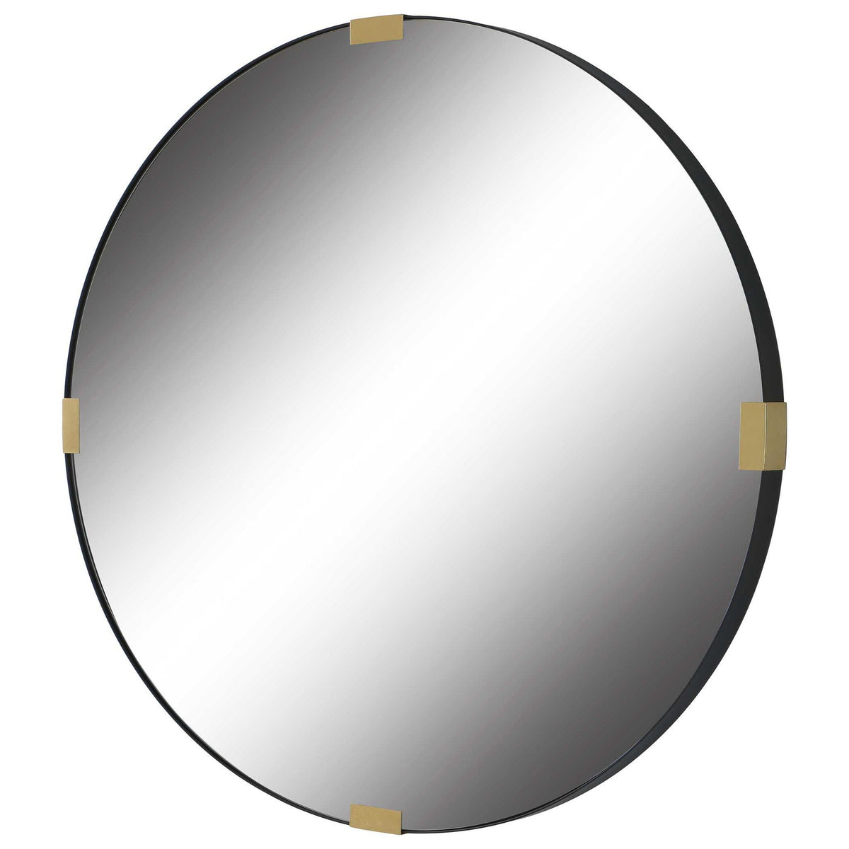 Clip - Modern Round Mirror