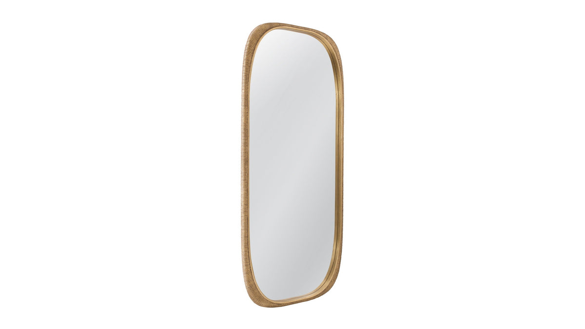 Malton - Floor Mirror - Ant Gold