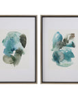 Blueprints - Watercolor Prints Set of 2 - Light Blue