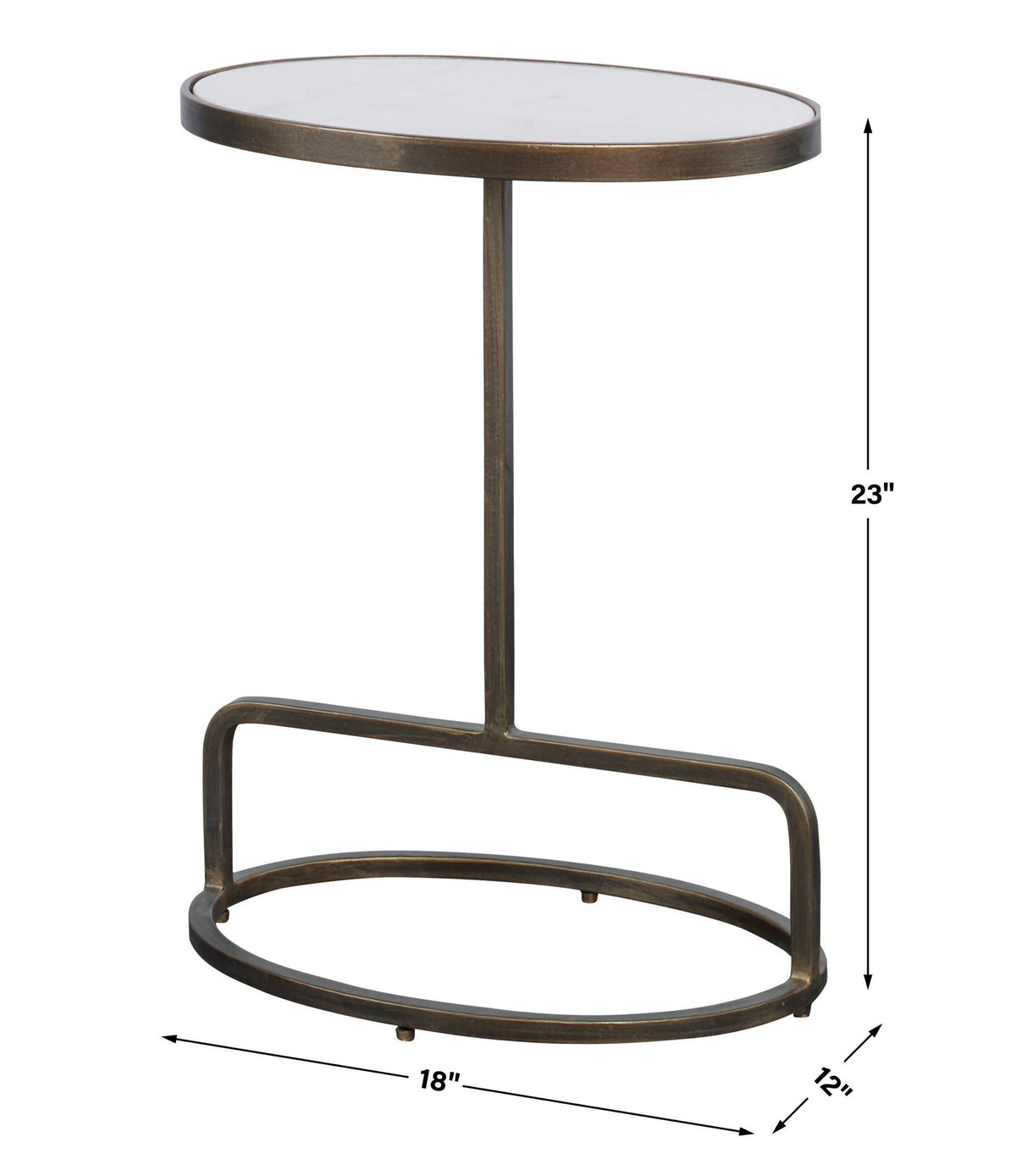 Jessenia - Marble Accent Table