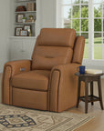 Felix - Power Recliner With Power Headrest, Lumbar, Heat & Massage