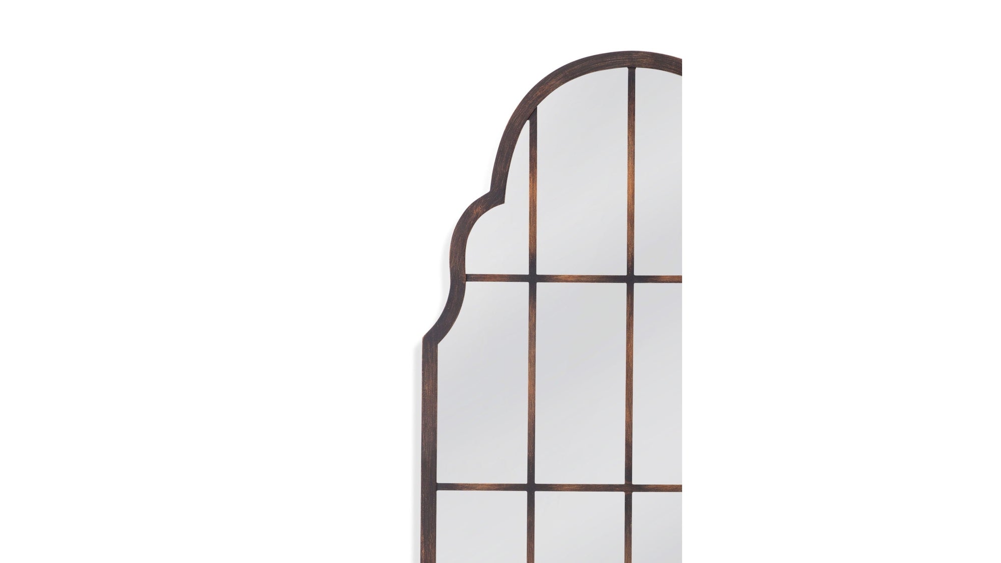 Francisco - Floor Mirror - Brown