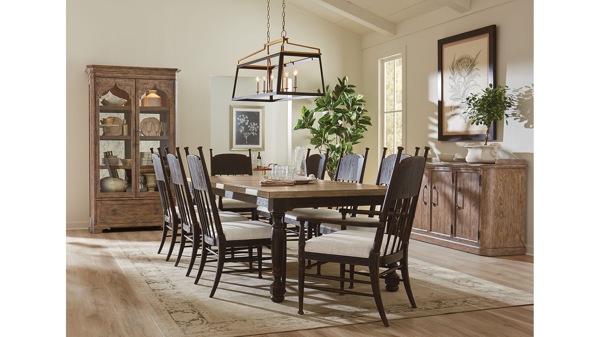 Americana - Four-Door Buffet - Light Brown