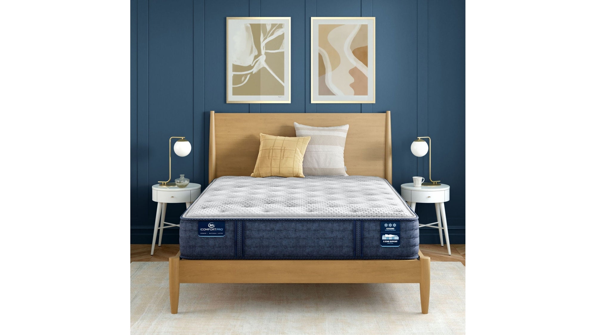 iComfortPro - 12" Chelsea Latex Foam Medium Mattress