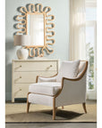 Archives - Raffia Three-Drawer Chest - Beige