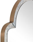 Brayden - Antique Arch Mirror - Plated Antique Brass