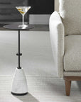 Kincaid - Metal Drink Table - White