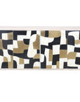 Xander - Server - White Wash Mango / Mosaic Ivory / Brass / Ebony