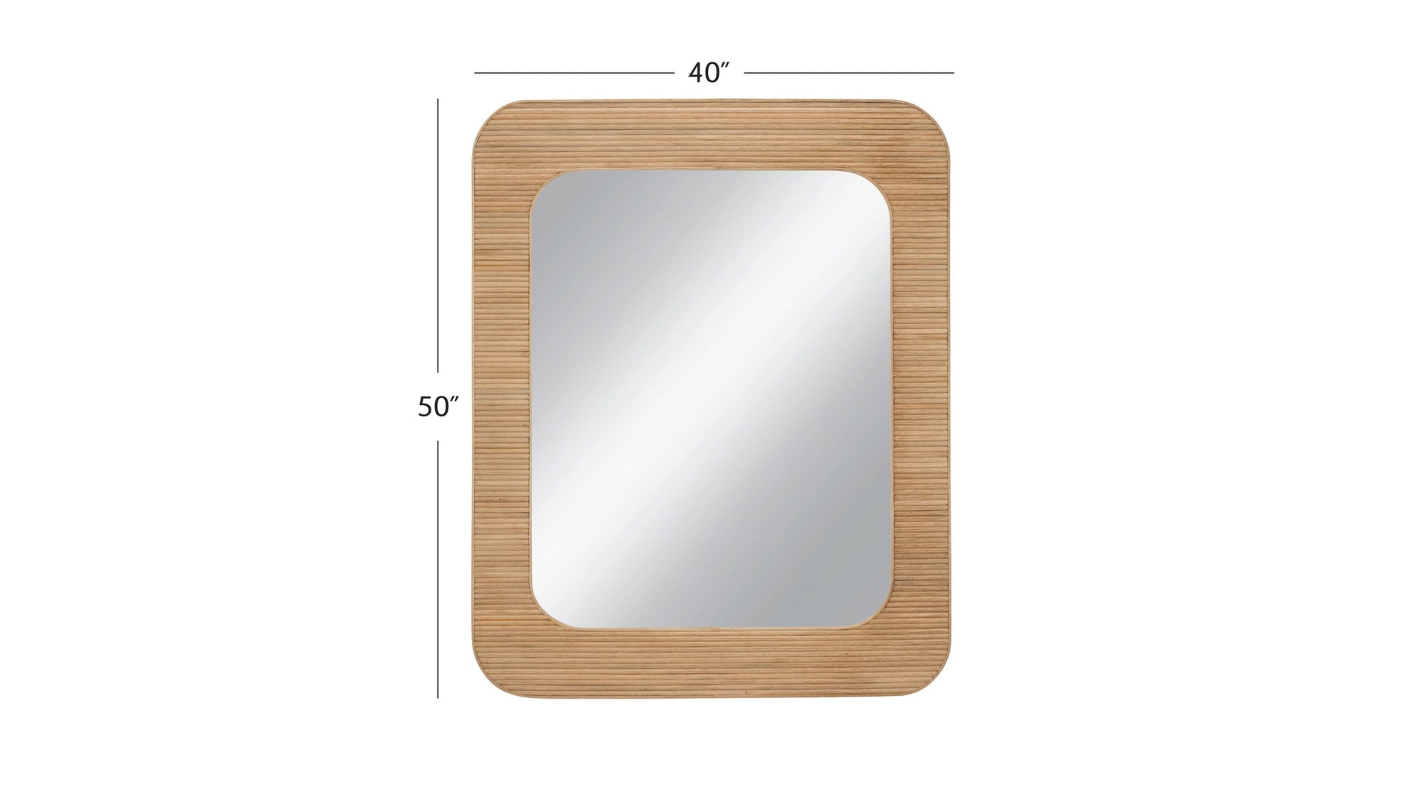 Wilson - Wall Mirror - Natural