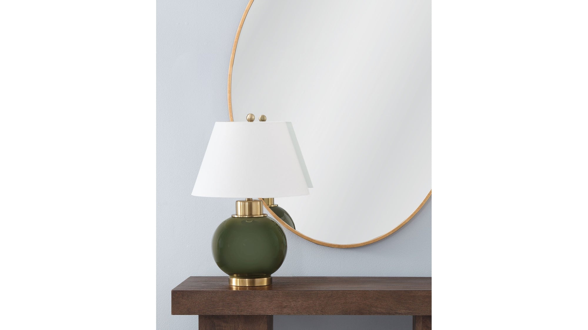 Green - Table Lamp - Green
