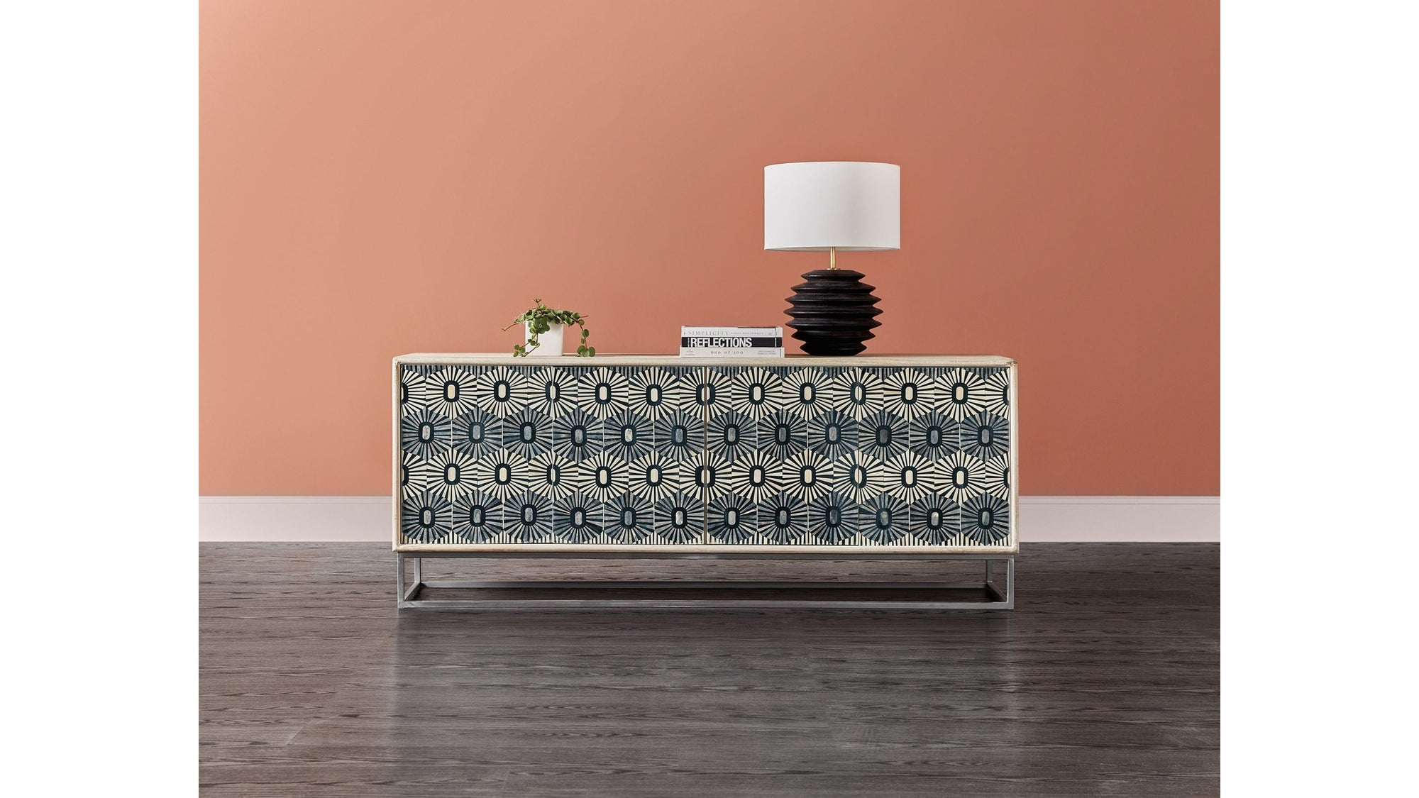 Melange - Whitmore Four Door Credenza